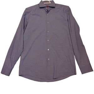 Hugo Boss Sharp Fit‎ Dress Shirt Plaid Long Sleeve